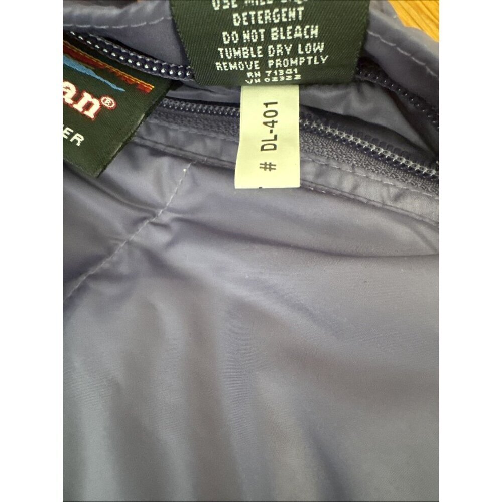 Vtg LL Bean Purple Waterproof Goose Down Reversible Women's Puffer Jacket Size M - Picture 5 of 9